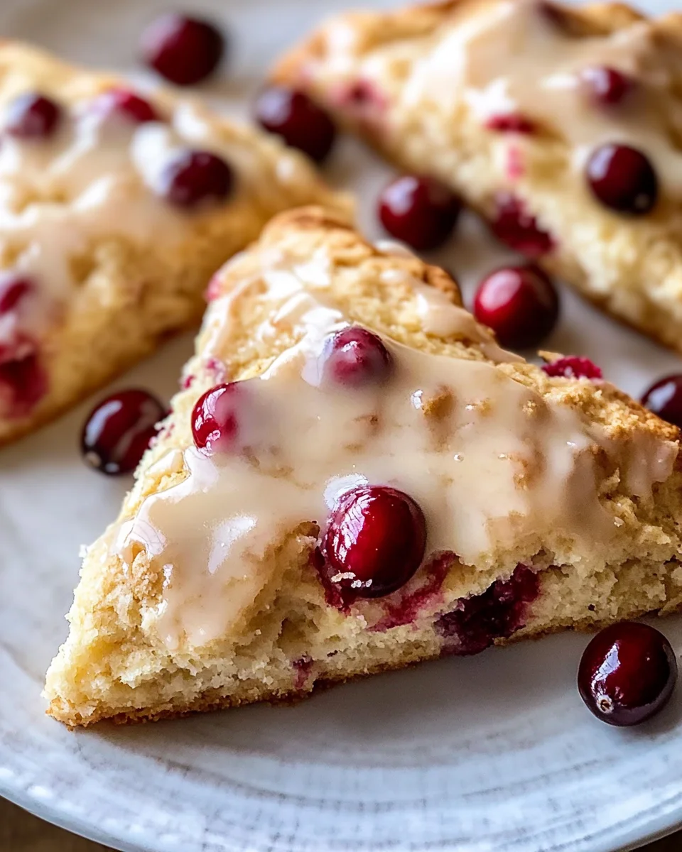 Best Cranberry Orange Scones