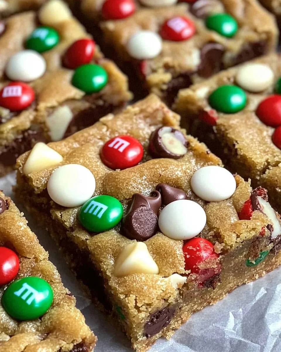 Christmas Cookie Bars Recipe