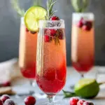 Easy Festive Cranberry Mimosa Recipe
