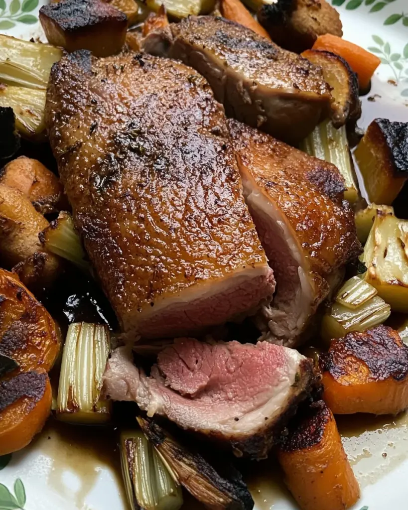 Gänsebrust im Backofen nach Omas Rezept – knusprig & saftig