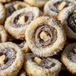 Gedrehte Nuss Plätzchen