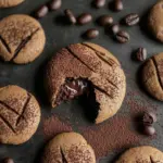 Gefüllte Kaffee Plätzchen mit Kakao