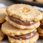 Gefüllte Nougat-Plätzchen