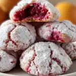 Himbeer-Crinkle-Kekse