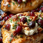 Honey Cranberry Chicken Bake with Ricotta Cheese – Easy, Flavor-Packed Dinner in 40 Minutes!