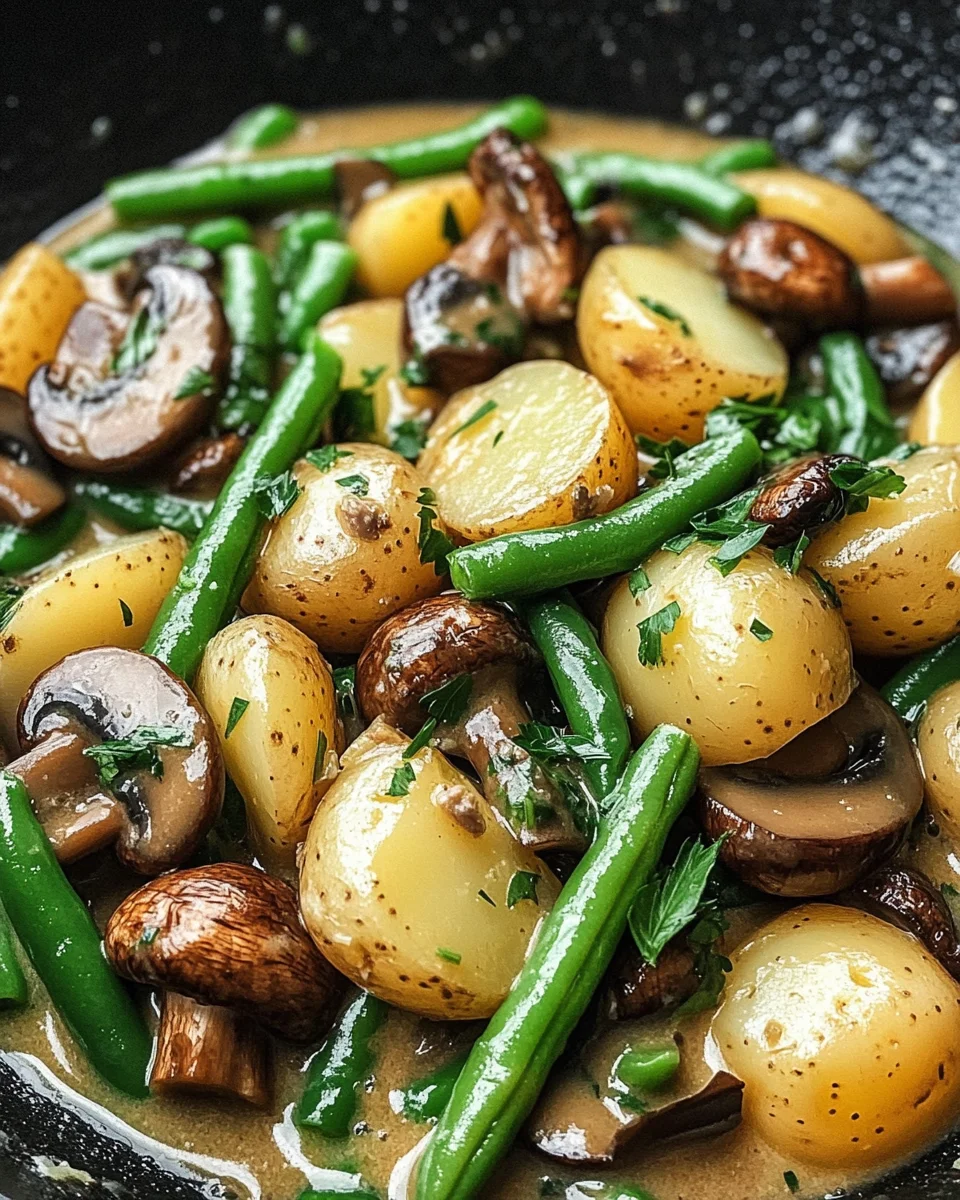 Kartoffel-Pilz-Pfanne