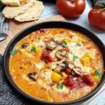 Low Carb Pizza Suppe