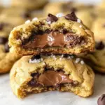 Nutella Stuffed Cookies