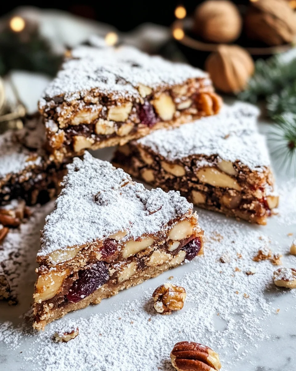 Panforte bianco | Italienisches Weihnachtsgebäck