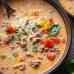 Pizzasuppe Rezept mit Hackfleisch