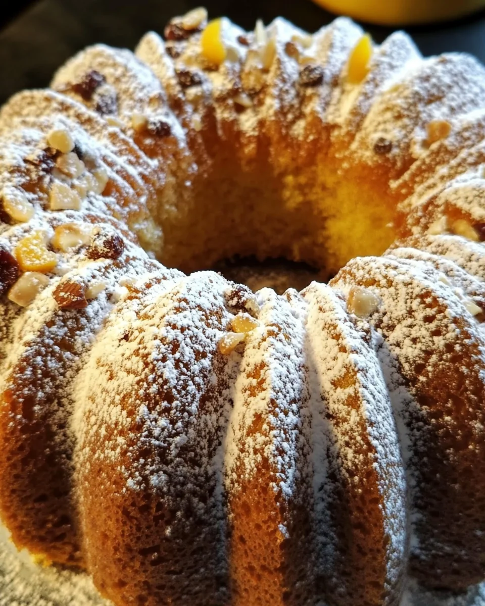 Rührteig: CHRISTKRANZ statt Stollen - Rezept