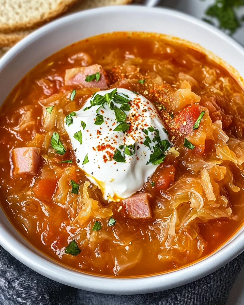Sauerkrautsuppe: