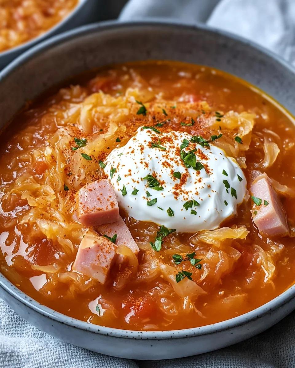 Sauerkrautsuppe: