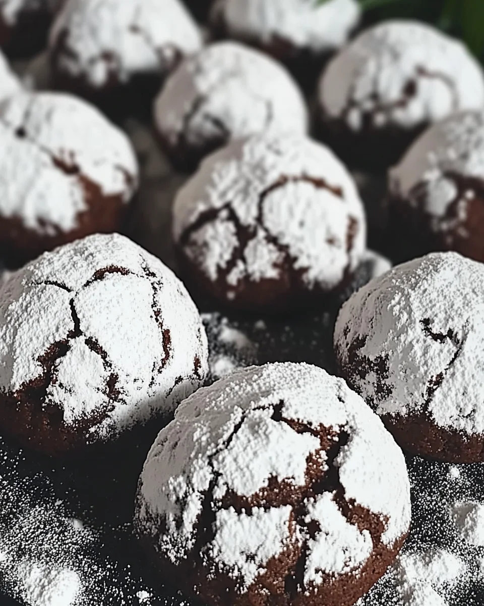 Schoko-Schnee-Kugeln