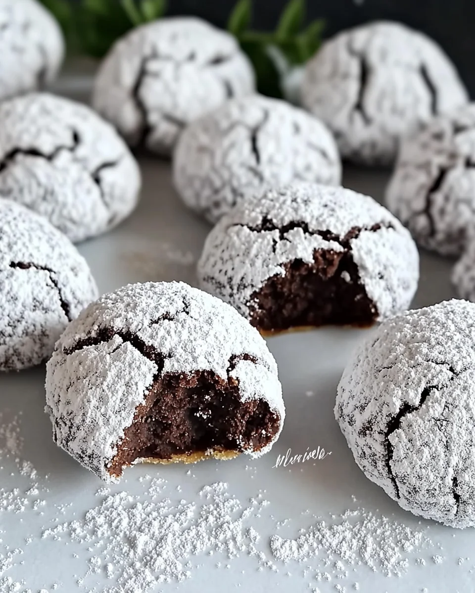 Schoko-Schnee-Kugeln