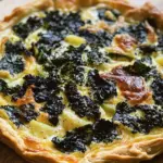 Schwarzkohl-Zitronen-Quiche