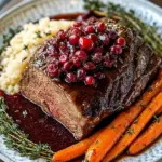 Slow-Braised Cranberry Maple Beef Roast