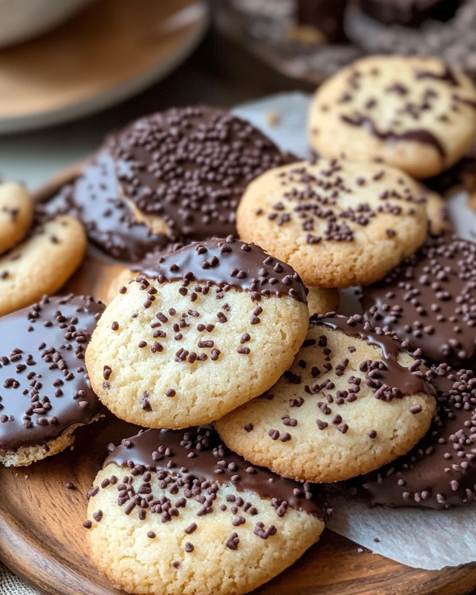 Stracciatella Plätzchen