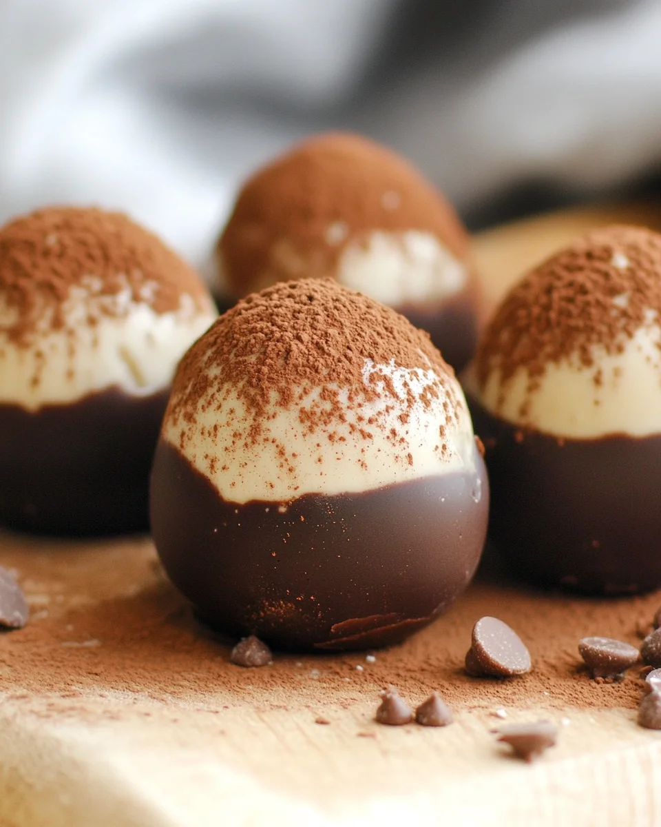 Tiramisu-Kugeln