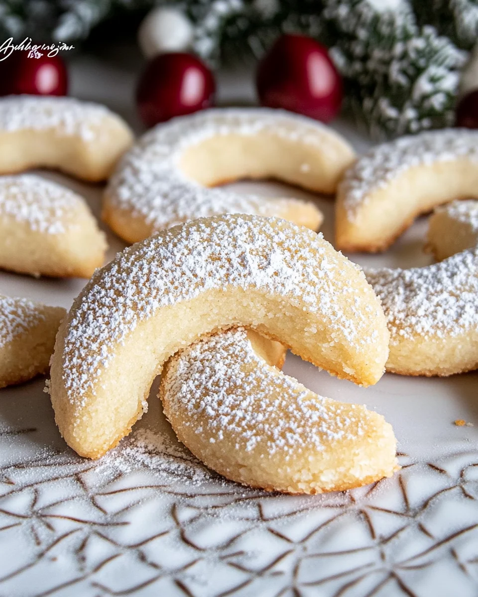 Vanillekipferl Plätzchen – schnell und einfach