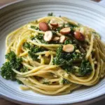 Vegane Grünkohl-Pasta