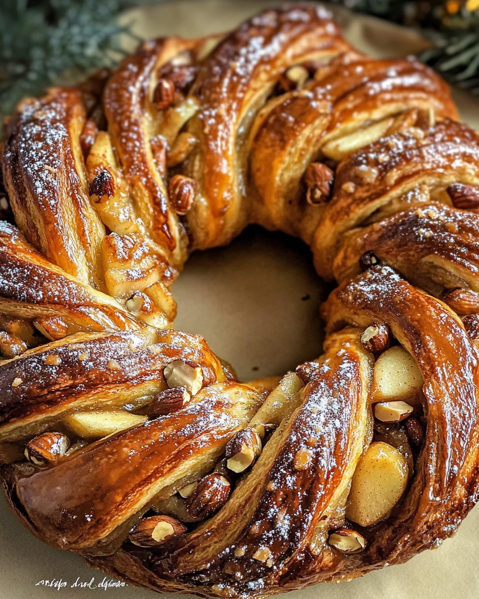 Weihnachtlicher Nusskranz {Do it TWICE!! The Baking Challenge mit Fabulous Food}
