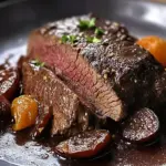 Winterlicher Rotwein-Rinderschmorbraten mit Pflaumensauce von AikoG